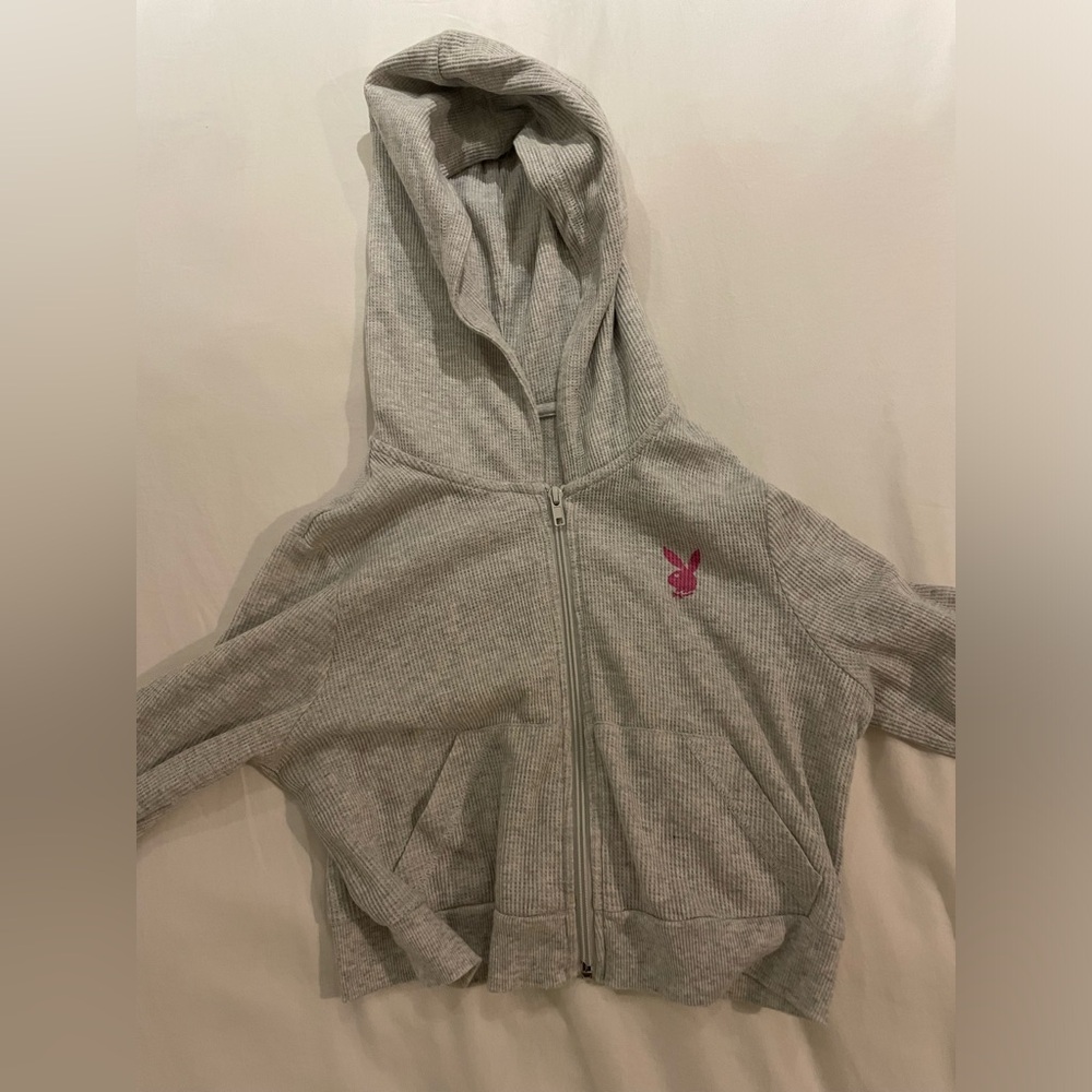 Pacsun x Playboy Valentines Day Collection Cropped Hoodie